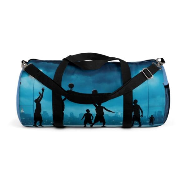 Urban Basketball Duffel Bag - Stylish Sports Gear for Athletes