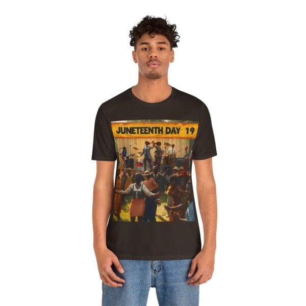 Juneteenth Celebration Tee, Unisex Short Sleeve T-Shirt for Freedom Day, Black History Month, Gift for Activists, Summer Wear, Vintage Style - Image 83