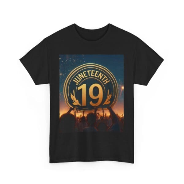 Juneteenth Celebration Unisex Heavy Cotton Tee June 19, 1865—The Truth Unfolds 💚 - Image 12