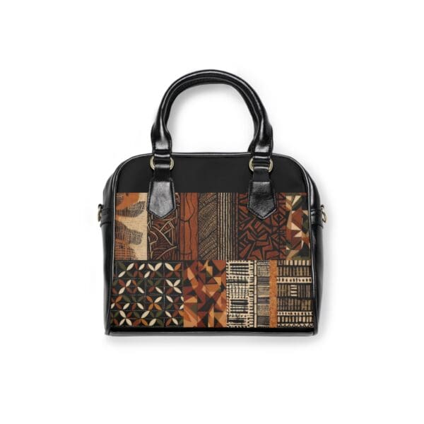 Stylish Shoulder Handbag with Artistic Patterns - Perfect for Everyday Use