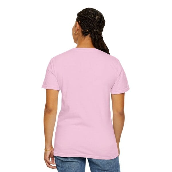 Empowerment Garment-Dyed Unisex T-Shirt - Bold Fist Design Defiant in the Storm, Rising in Strength - Image 138
