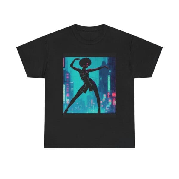 Empowerment Unisex Heavy Cotton Tee - Bold Urban Vibes "Black Joy in Motion. Strength in Every Step." - Image 9