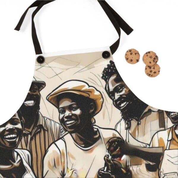 BBQ Celebration Apron - Fun Cooking Gear for Grill Masters - Perfect for Parties & Family Gatherings - Image 2