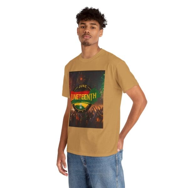 Juneteenth Celebration Unisex Heavy Cotton Tee Juneteenth: The Spirit of Liberation - Image 56