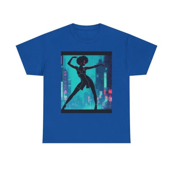 Empowerment Unisex Heavy Cotton Tee - Bold Urban Vibes "Black Joy in Motion. Strength in Every Step." - Image 55