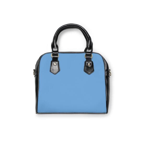 Stylish Blue Geometric Shoulder Handbag - Perfect for Everyday Use - Image 2