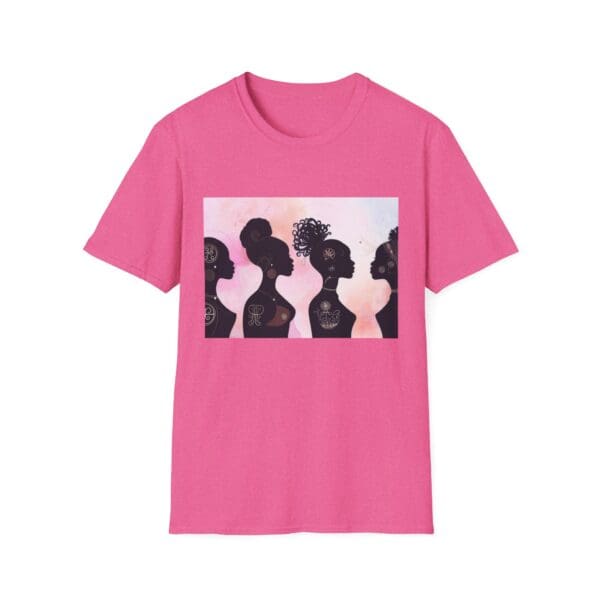 Empowerment Silhouette Unisex Softstyle T-Shirt - Image 87