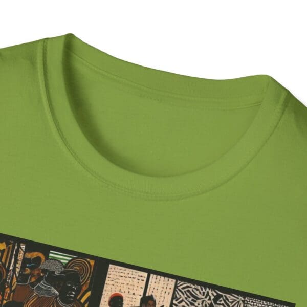 Artistic Unisex Softstyle T-Shirt - Vibrant Community Design - Image 41