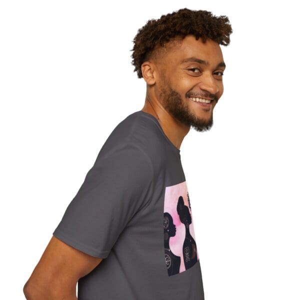 Empowerment Silhouette Unisex Softstyle T-Shirt - Image 62