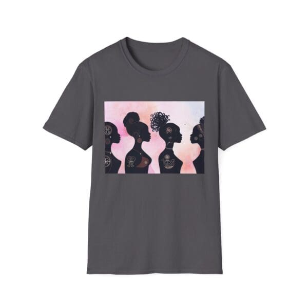 Empowerment Silhouette Unisex Softstyle T-Shirt - Image 56