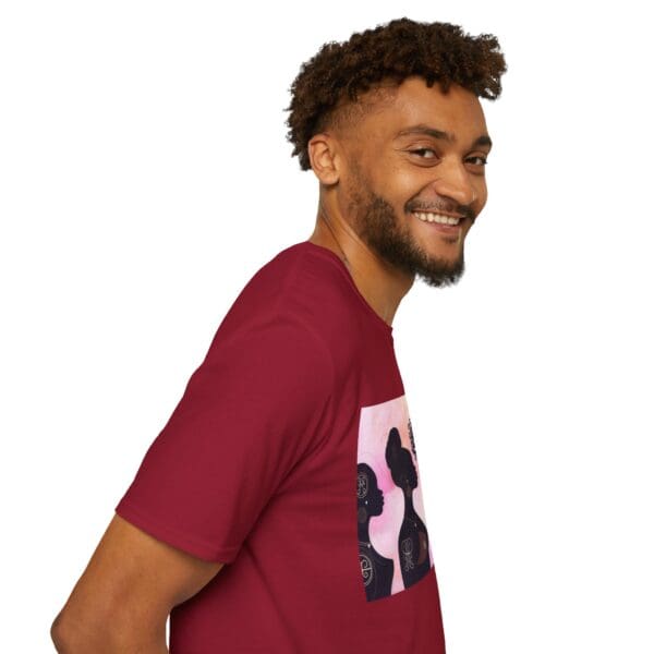 Empowerment Silhouette Unisex Softstyle T-Shirt - Image 116