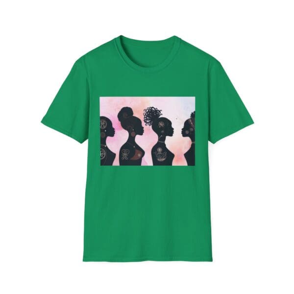 Empowerment Silhouette Unisex Softstyle T-Shirt - Image 40