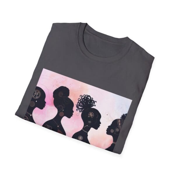 Empowerment Silhouette Unisex Softstyle T-Shirt - Image 59