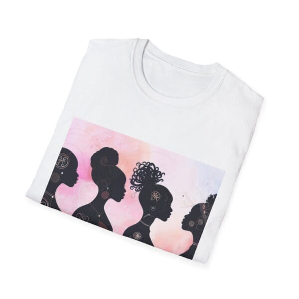 Empowerment Silhouette Unisex Softstyle T-Shirt - Image 4