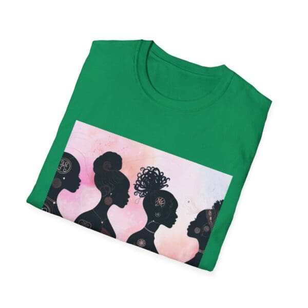 Empowerment Silhouette Unisex Softstyle T-Shirt - Image 43