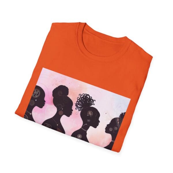Empowerment Silhouette Unisex Softstyle T-Shirt - Image 36