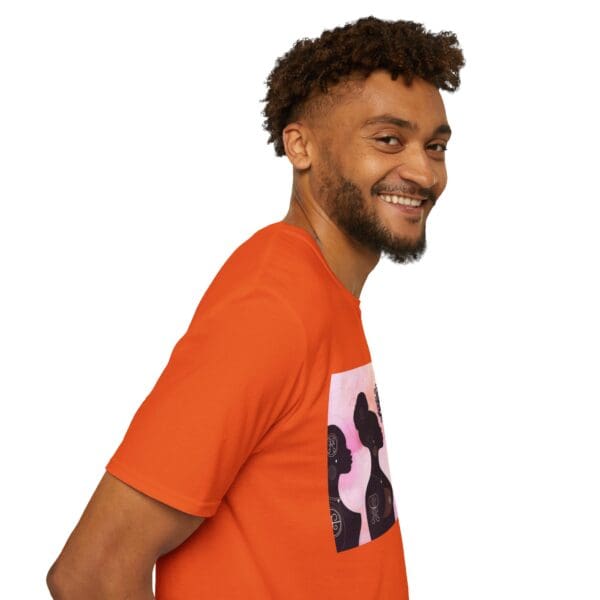 Empowerment Silhouette Unisex Softstyle T-Shirt - Image 38