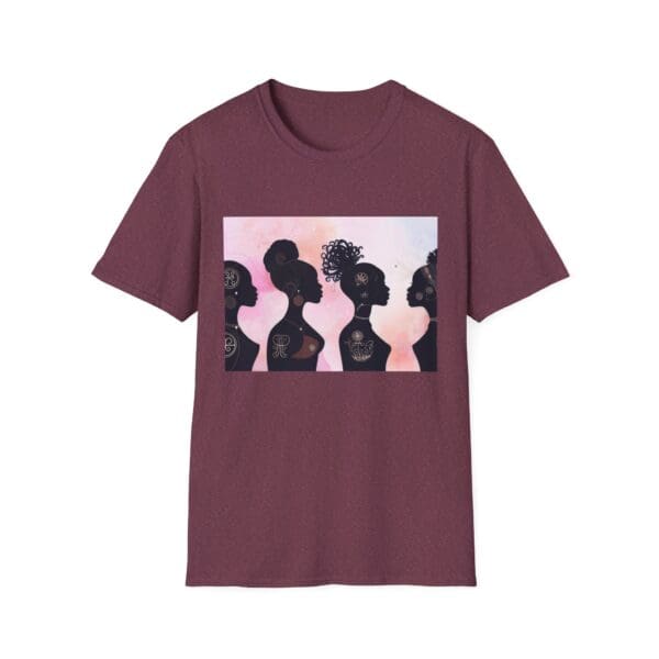 Empowerment Silhouette Unisex Softstyle T-Shirt - Image 102