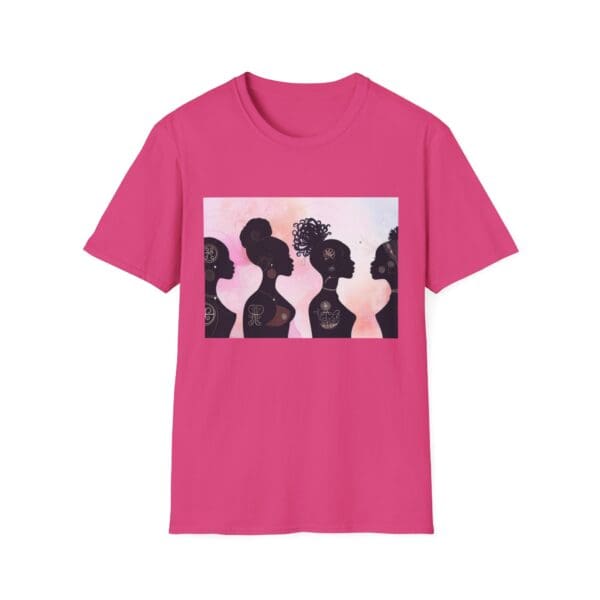 Empowerment Silhouette Unisex Softstyle T-Shirt - Image 94
