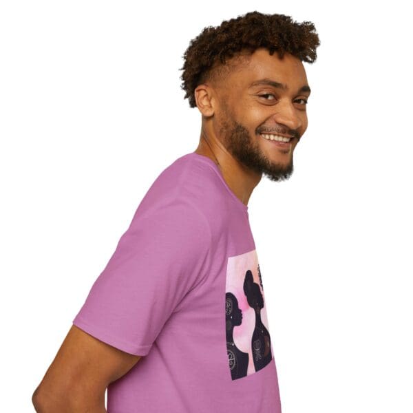 Empowerment Silhouette Unisex Softstyle T-Shirt - Image 85