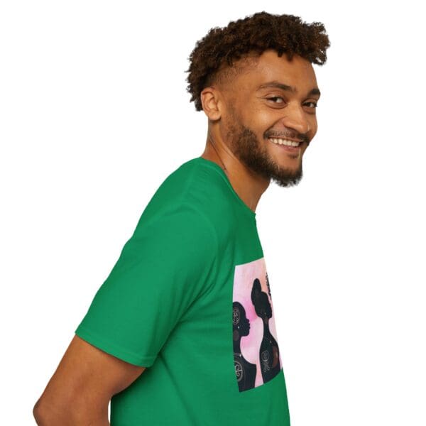 Empowerment Silhouette Unisex Softstyle T-Shirt - Image 46