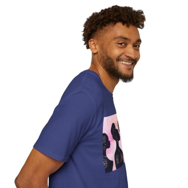 Empowerment Silhouette Unisex Softstyle T-Shirt - Image 70