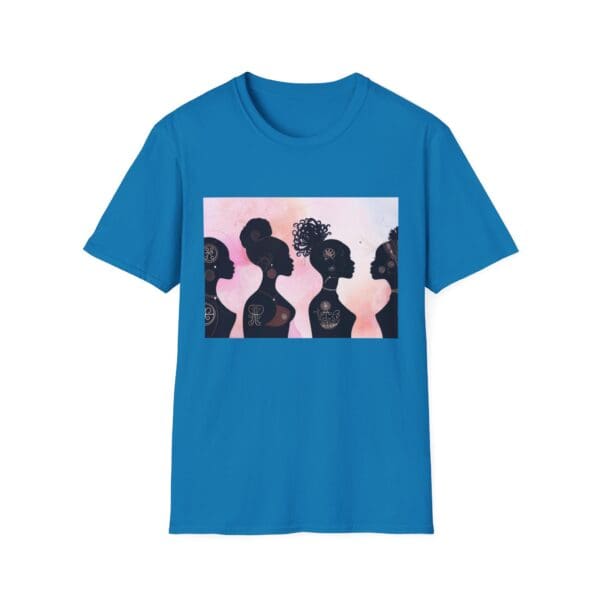 Empowerment Silhouette Unisex Softstyle T-Shirt - Image 48
