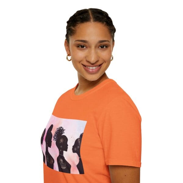 Empowerment Silhouette Unisex Softstyle T-Shirt - Image 13