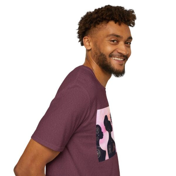 Empowerment Silhouette Unisex Softstyle T-Shirt - Image 108
