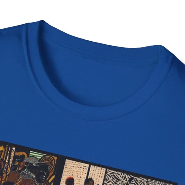 Artistic Unisex Softstyle T-Shirt - Vibrant Community Design - Image 81