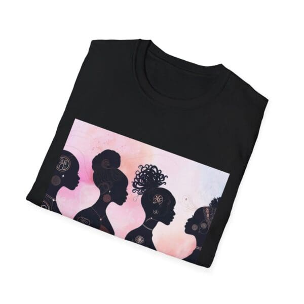 Empowerment Silhouette Unisex Softstyle T-Shirt - Image 28