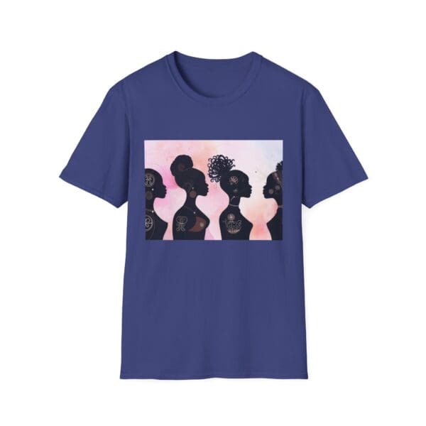 Empowerment Silhouette Unisex Softstyle T-Shirt - Image 64