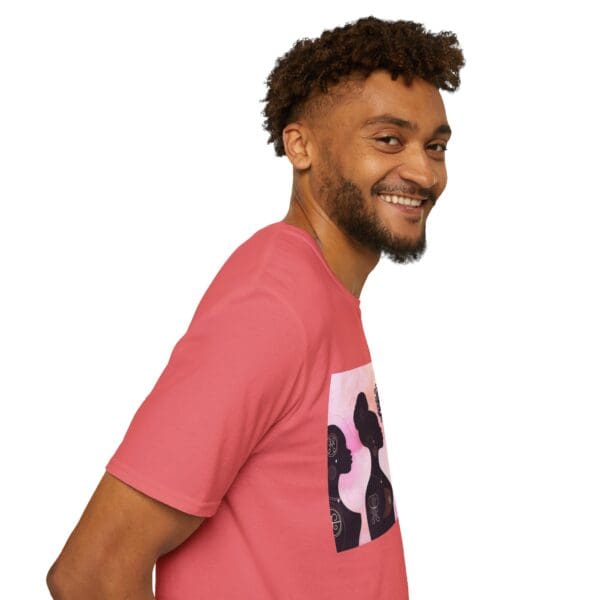 Empowerment Silhouette Unisex Softstyle T-Shirt - Image 23