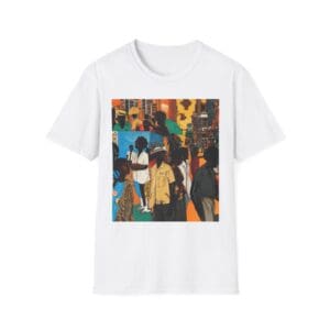 Cultural Vibes Unisex Softstyle T-Shirt - Art Inspired Design