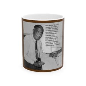 Ceramic Mug 15oz Frederick McKinley Jones was a brilliant inventor and engineer