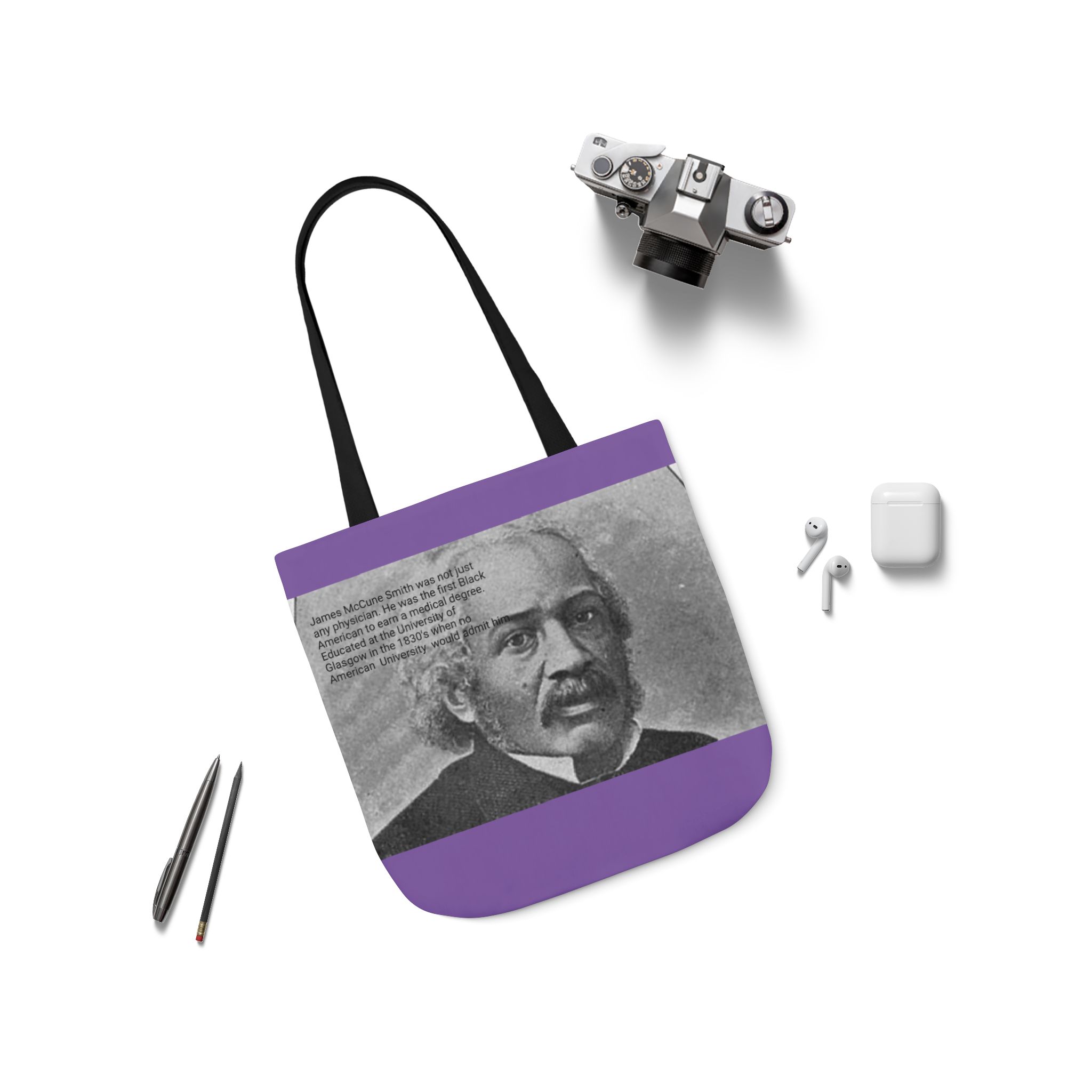 Cotton Canvas Tote Bag Dr. James McCune Smith - Image 7