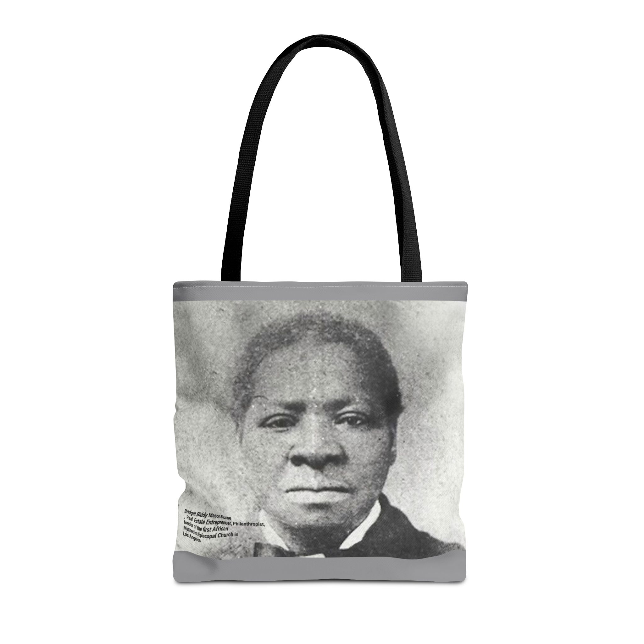 Canvas Lunch Bag With Strap Bridget “Biddy” Mason She Walked 1,700 Miles Toward Freedom—And Never Looked Bac - Image 3