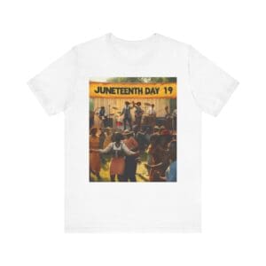 Juneteenth Celebration Tee, Unisex Short Sleeve T-Shirt for Freedom Day, Black History Month, Gift for Activists, Summer Wear, Vintage Style