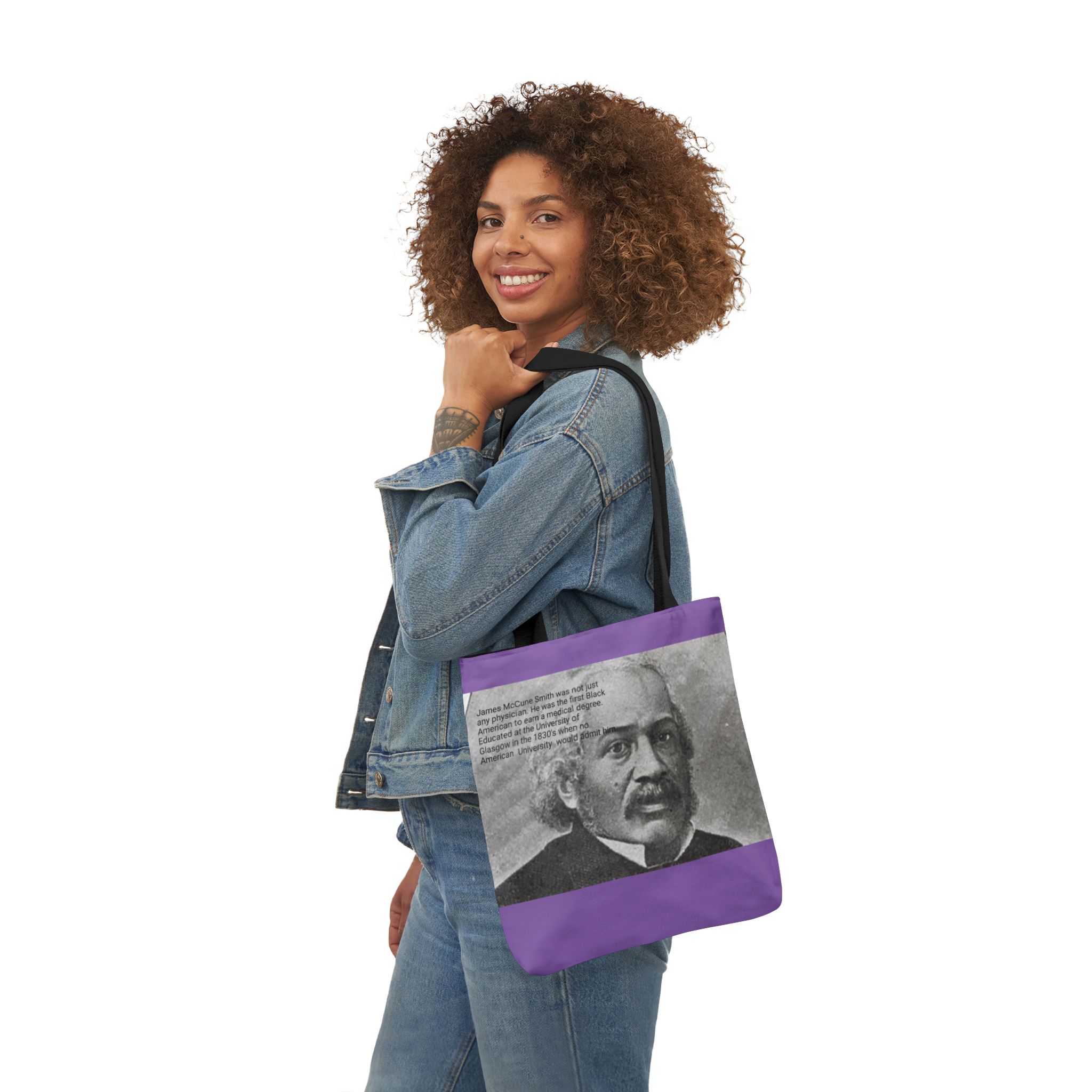 Cotton Canvas Tote Bag Dr. James McCune Smith - Image 8