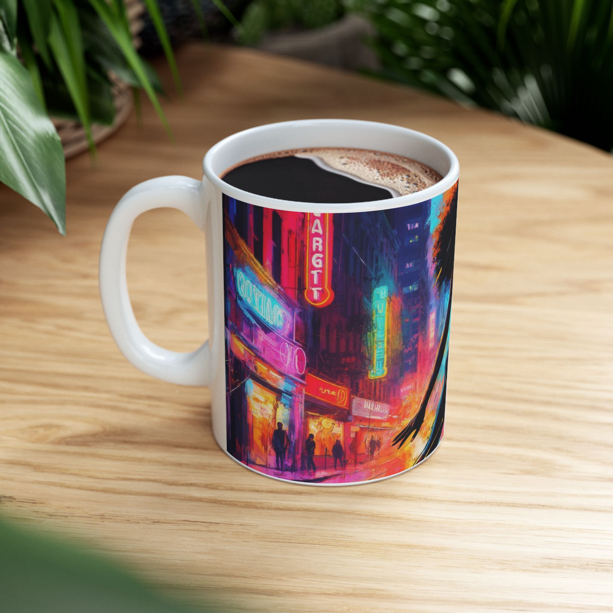 Vibrant Dance Ceramic Mug, Colorful Coffee Cup, Urban Art Mug, Gift for Dancers, Unique Drinkware, Inspirational Mugs - Image 8