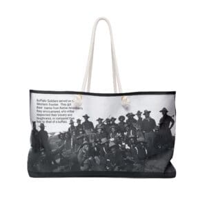 Weekender Bag The Buffalo Soldiers were African American soldiers,