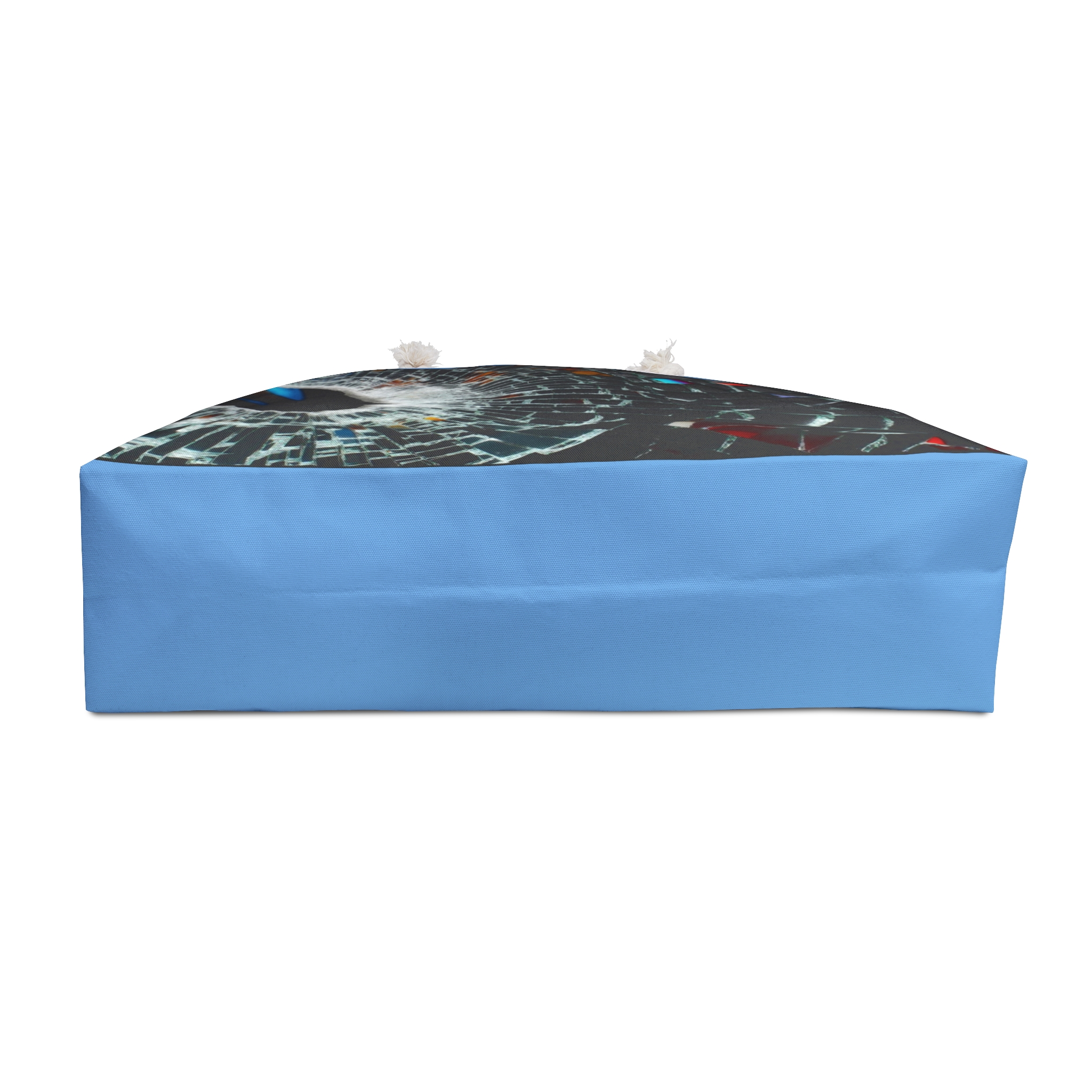Artistic Weekender Bag with Vibrant Shattered Glass Design - Image 4