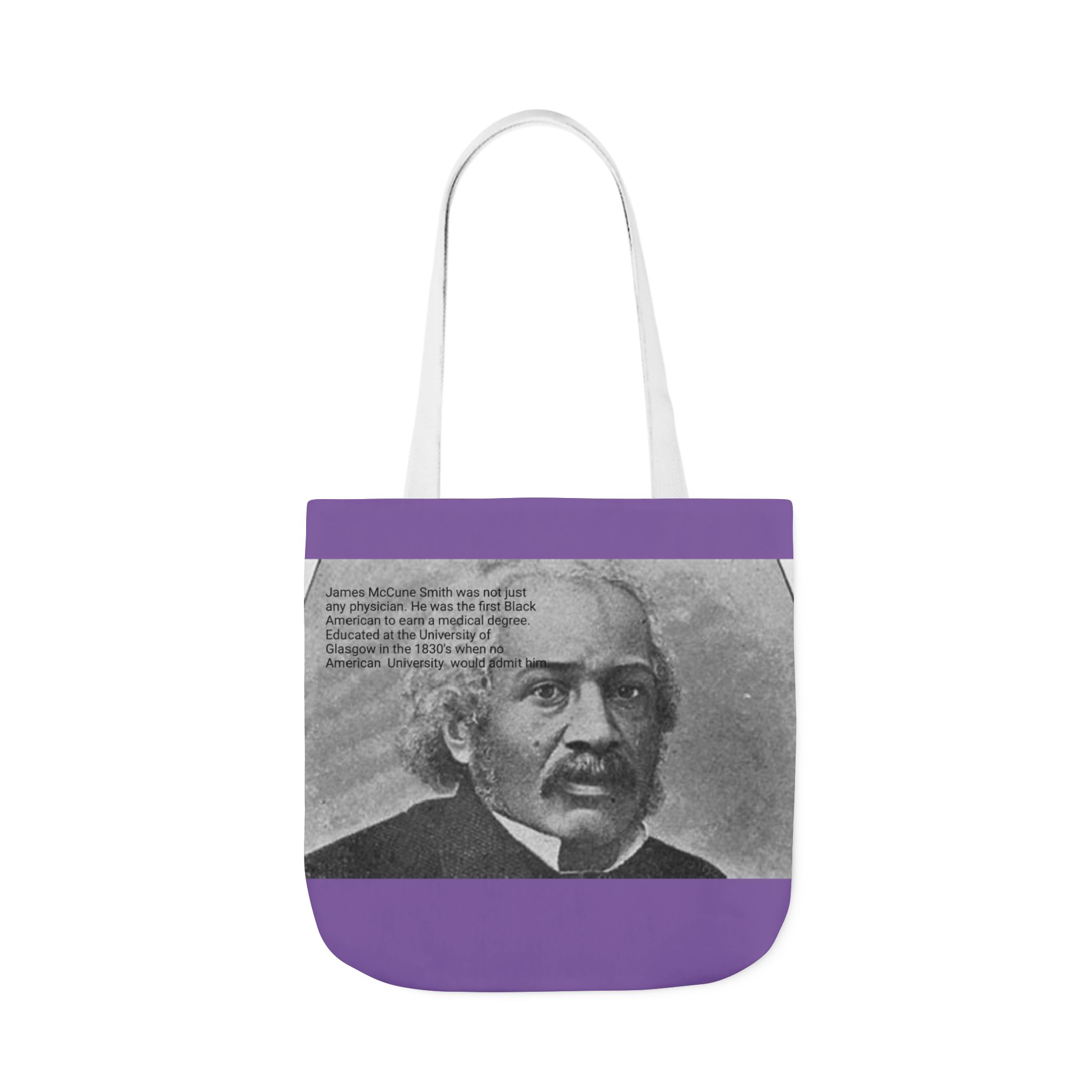 Cotton Canvas Tote Bag Dr. James McCune Smith - Image 57