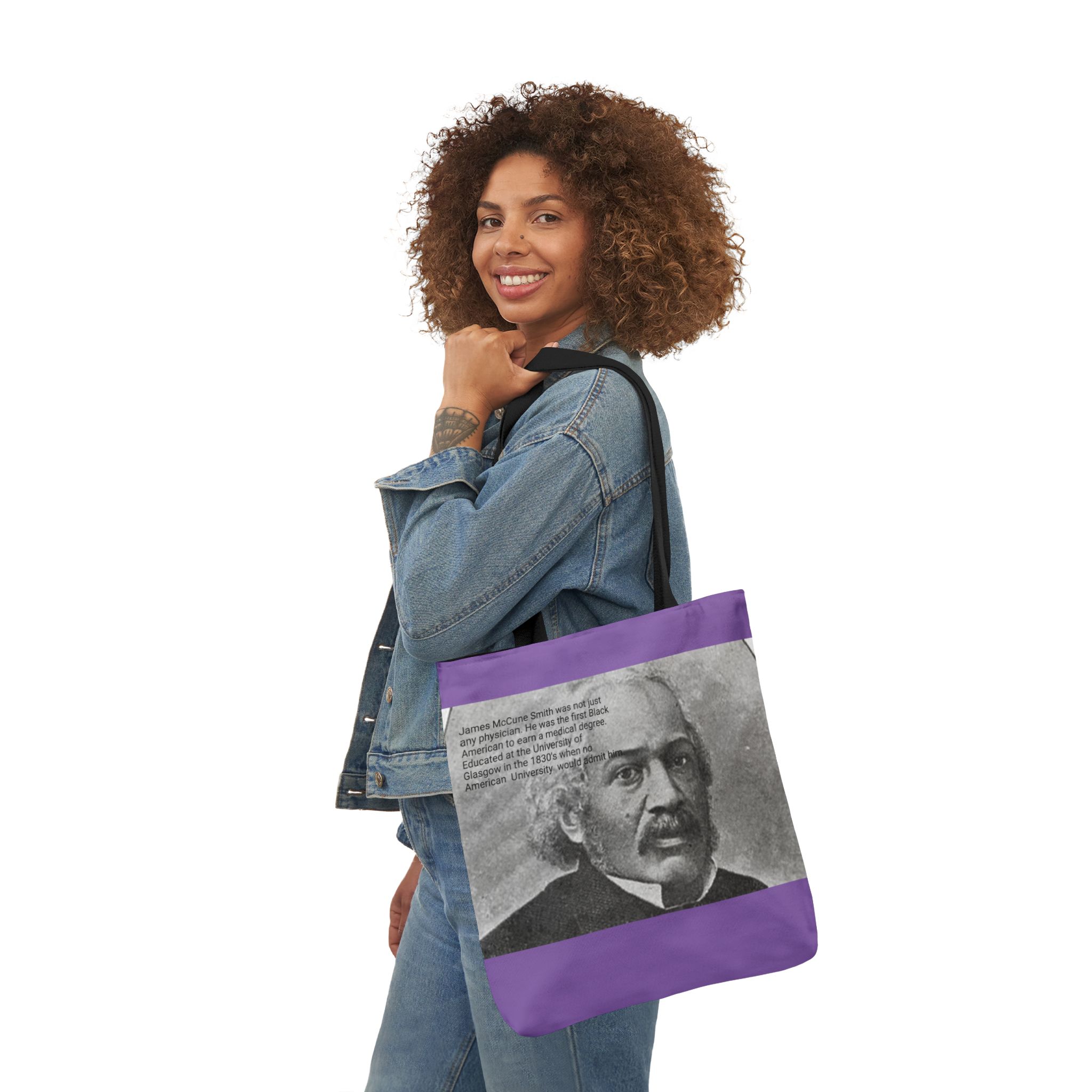 Cotton Canvas Tote Bag Dr. James McCune Smith - Image 48