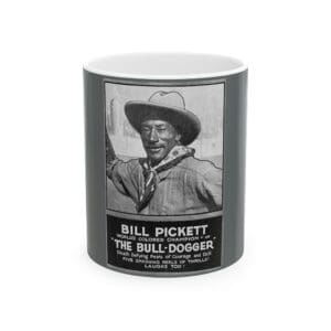 11oz Black Mug Bill Pickett