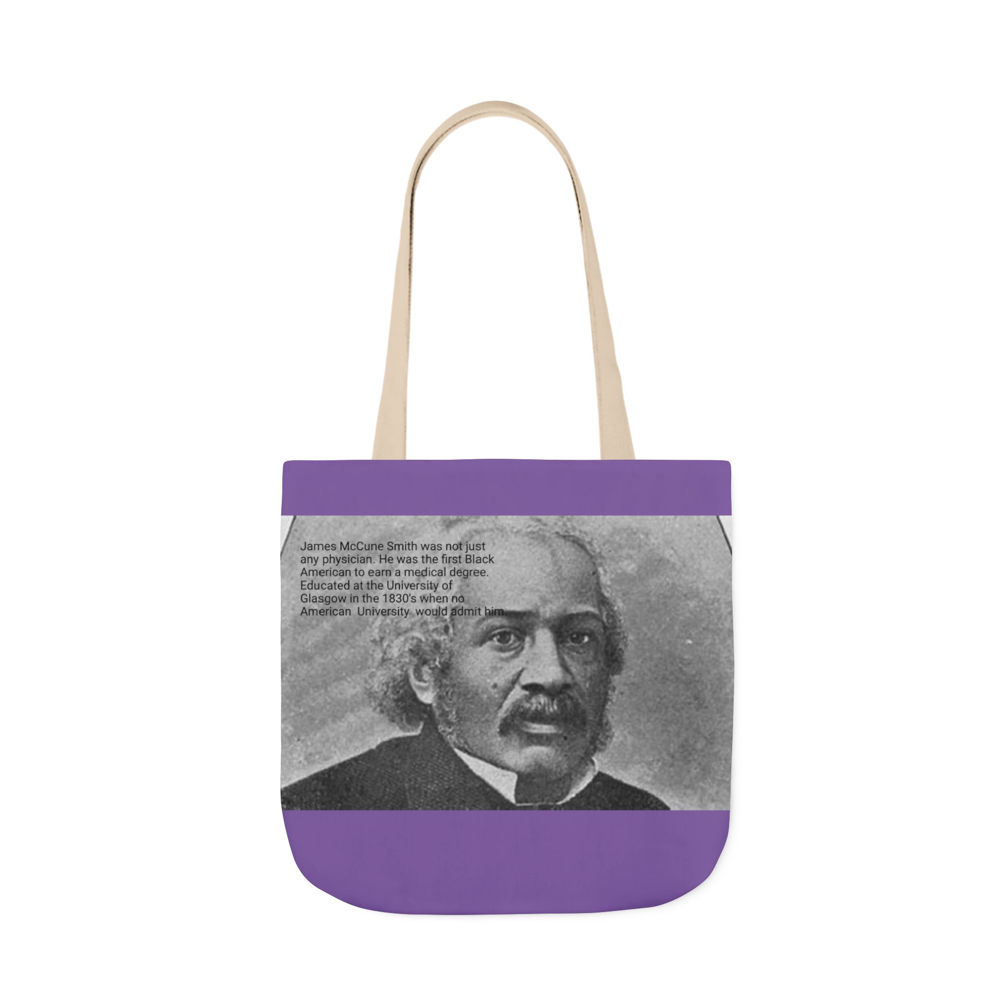 Cotton Canvas Tote Bag Dr. James McCune Smith - Image 41