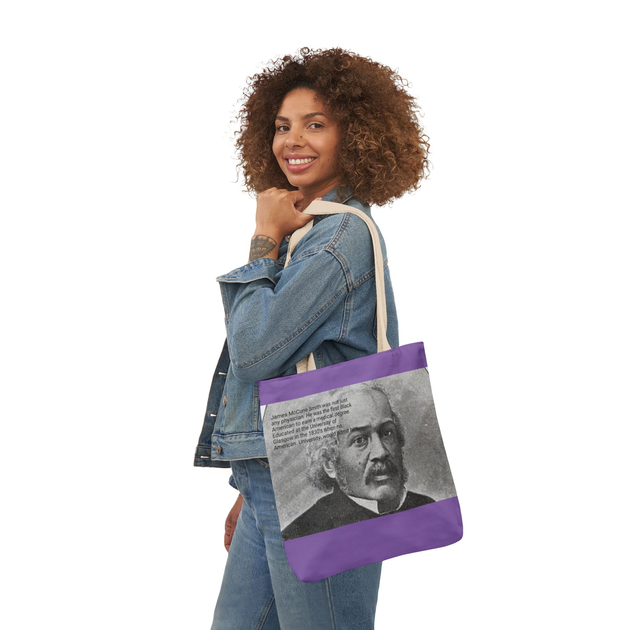 Cotton Canvas Tote Bag Dr. James McCune Smith - Image 24