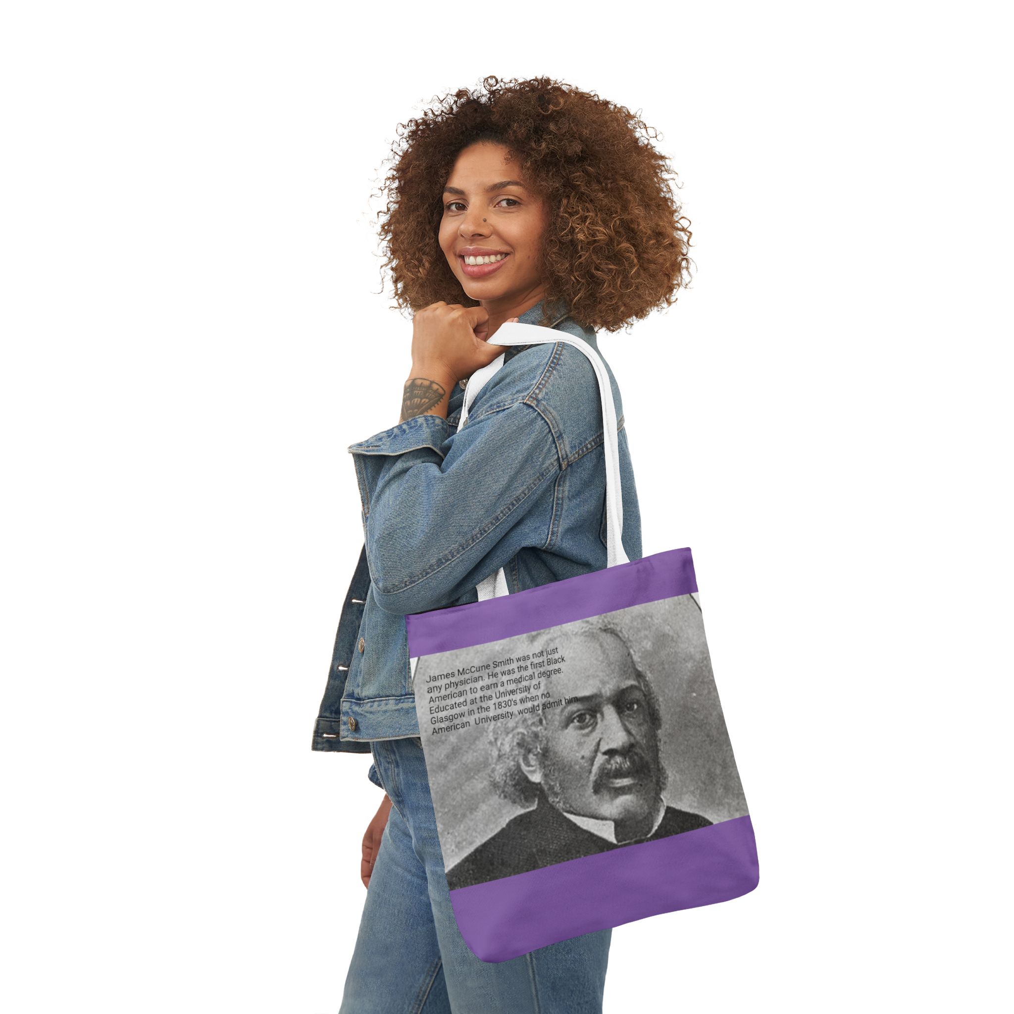 Cotton Canvas Tote Bag Dr. James McCune Smith - Image 60