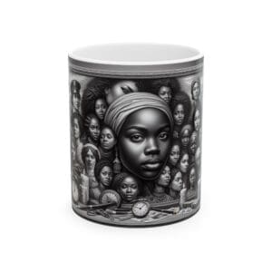 Ceramic Mug, (11oz, 15oz) Time, Legacy, and Strength in Every Sip."