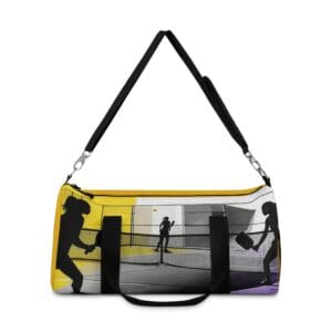 Tennis-Inspired Duffel Bag - Perfect for Sports Lovers & Active Lifestyle